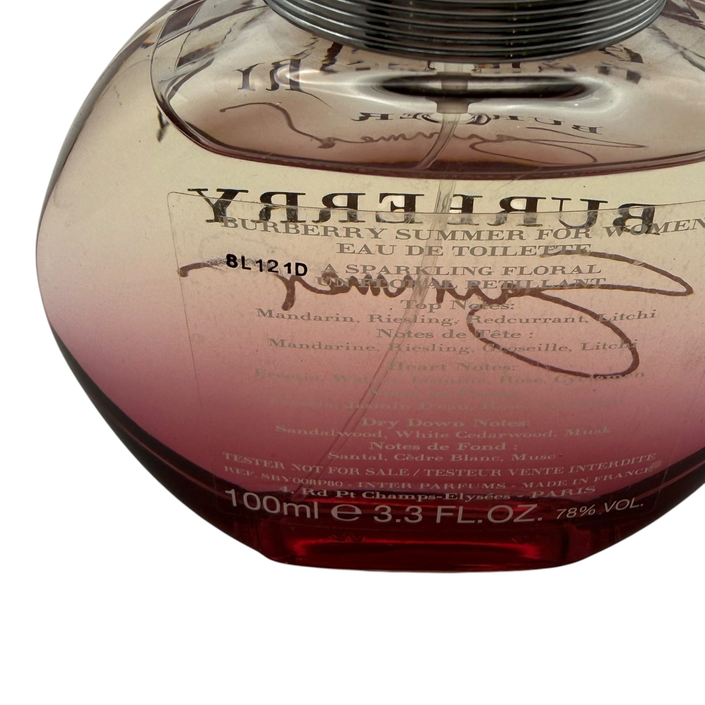Burberry for Women - Burberry Summer 2010 EdT 100ml Tester