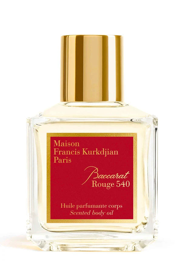 Baccarat Rouge 540 Scented Body Oil