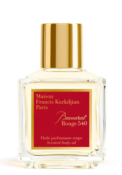 Baccarat Rouge 540 Scented Body Oil