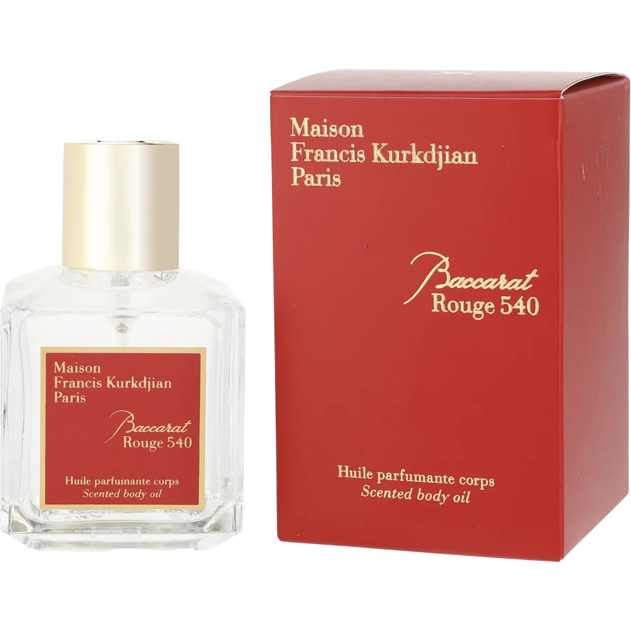 Baccarat Rouge 540 Scented Body Oil