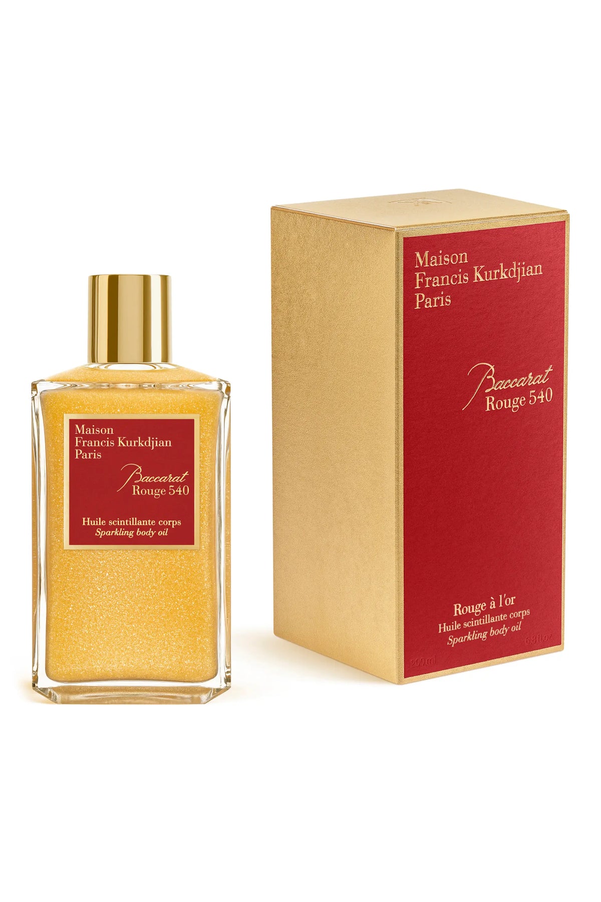Baccarat Rouge 540 Sparkling Body Oil 200ml